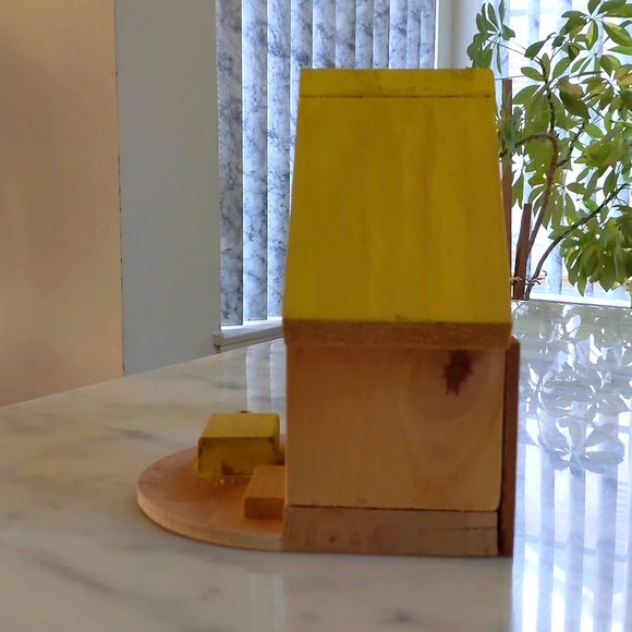 New Handmade Wooden House with Bed, Table, Chairs, Sofa and Front Yard. - Picture 5 of 5